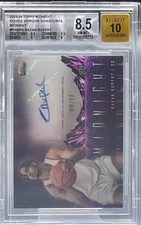 🏀 2024 Topps Midnight Rayan Rupert Rookie Horizon Sig /12 BGS 8.5/Auto 10 🏀