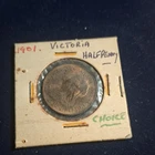 1901 Victoria Half Penny — photo from another recent sale