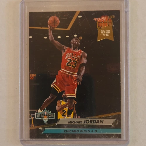 Fleer 1992-93 Fleer Ultra NBA All-Defensive Michael Jordan Bulls #216