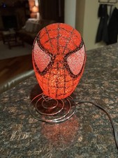 Marvel Spider Man Kids Table Lamp Bedroom Night Light