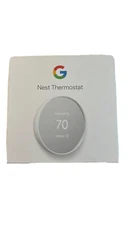 Google Nest Smart Thermostat, Snow - GA01334-US NIB