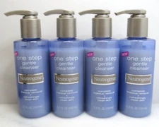 NEUTROGENA ONE STEP GENTLE CLEANSER 5.2 OZ - LOT OF 4 NWOB