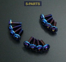 12 Blue Front Brake Mounting Bolt Screw For 97-98 Honda CBR1100X Blackbird Candy