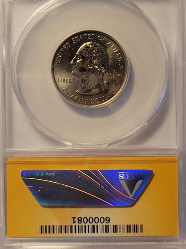 1999 D 25C STATE QUARTER GEORGIA ANACS MS 65 #K205 - Picture 2 of 4