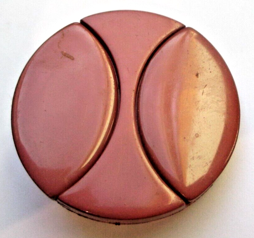 Broche Vintage Années 70 – Oiseau En Résine Beige/marron – État Impeccable