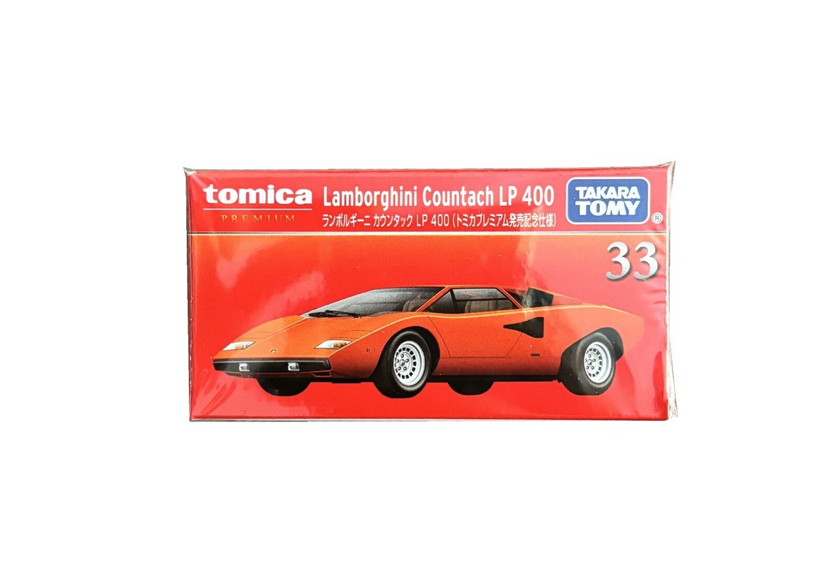 Tomica Premium TP#33 Lamborghini Countach LP 400 mini Scale