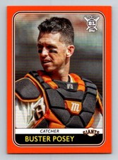BUSTER POSEY 2020 TOPPS BIG LEAGUE #112 SAN FRANCISCO GIANTS ORANGE 