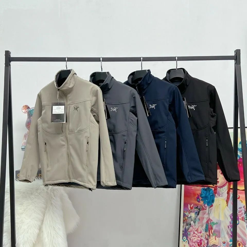 ARC'TERYX vedi descrizione giacca manica lunga 4 colori logo Arcteryx supporto antivento colletto