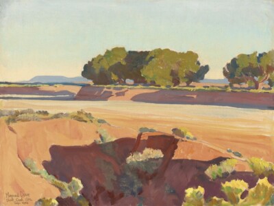 Maynard Dixon : Shadows on Short Creek: 1942 : Art Print