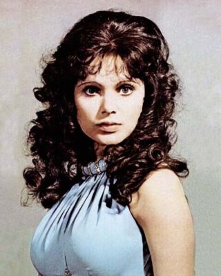 Madeline Smith as Miss Caruso Bond girl 1973 Live and Let Die 11x17 poster