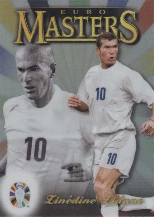 2023 Topps Finest Road to UEFA Euro 2024 Zinedine Zidane #EM-ZZ