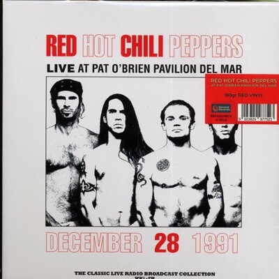 RED HOT CHILI PEPPERS - LIVE AT PAT O'BRIEN PAVILION DEL MAR, 180G