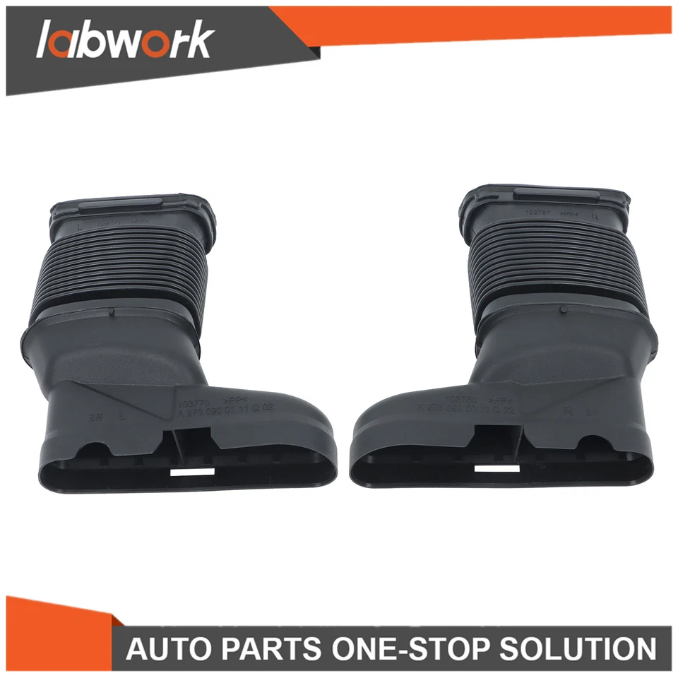 Manguera de tubo de admisión de aire izquierda y derecha de laboratorio para Mercedes-Benz E CLS 320 C218 350 Foto 2 de 4