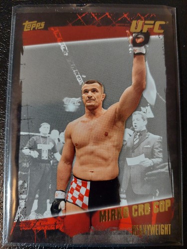 CARD UFC K1 SIGNED MIKE BERNADO