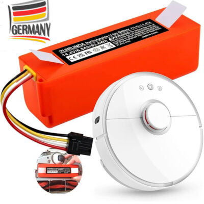 6500mAh Li-Ionen-Batterie Ersatzbatterie für Xiaomi Robot Roborock S50 S51 S55 S