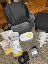 Medela Pump In Style Double Electric Breast Pump, Pump Bag, Milk Cooler, Flanges