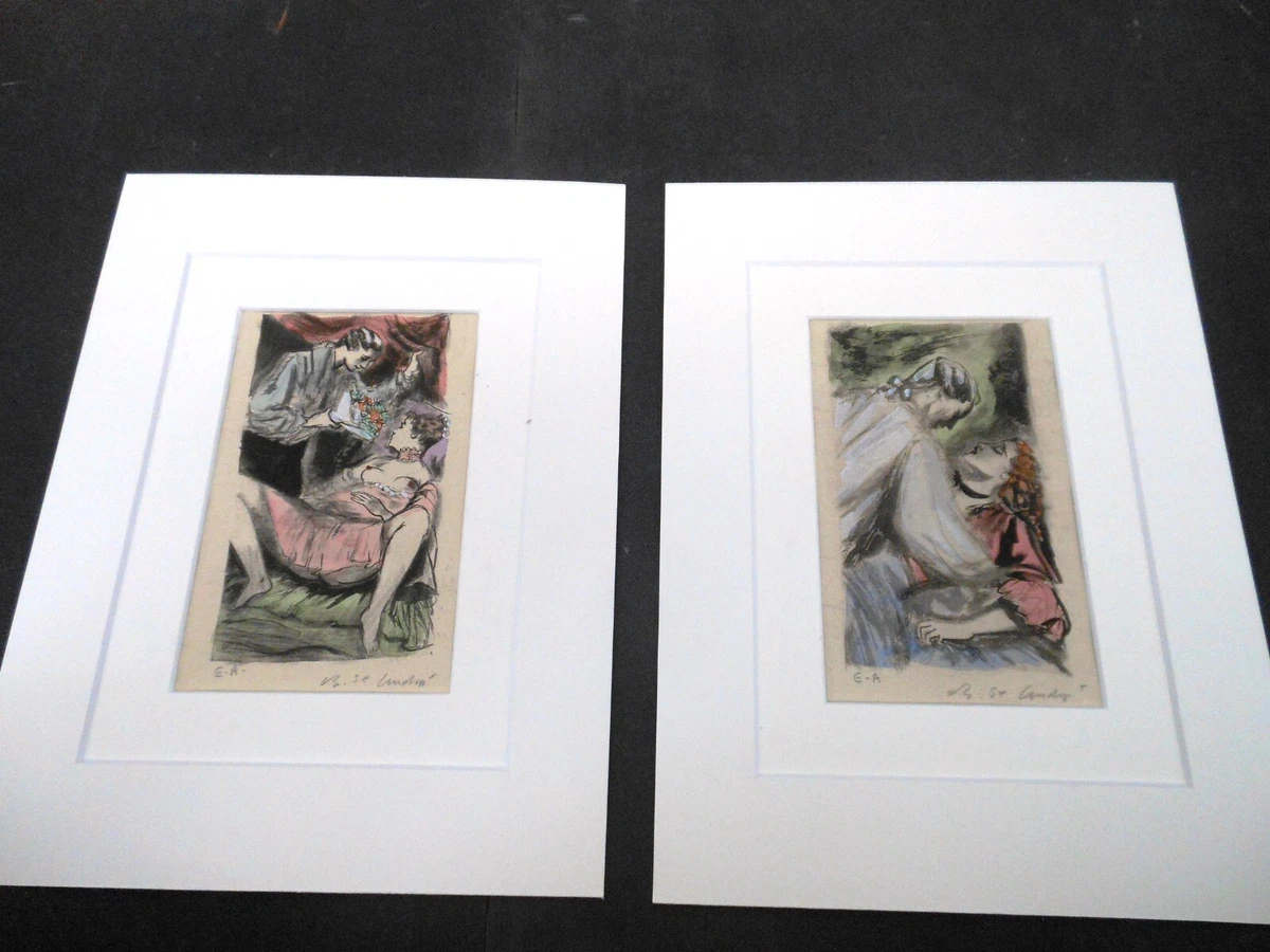 Estampes et gravures du XXe siècle et contemporaines lithographies