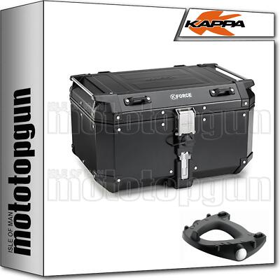 KAPPA TRUNK KFR580B + BLACK ATTACHMENT BENELLI LEONCINO 800 TRAIL 2022 22 2023 23