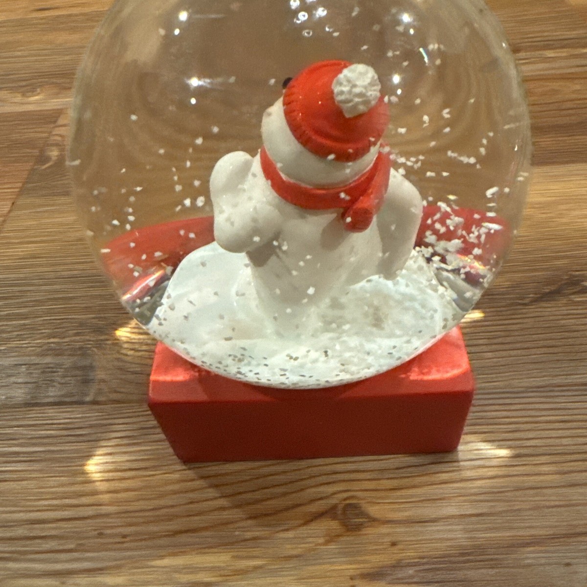 Supreme Snowman Snowglobe Red Mint Condition | eBay