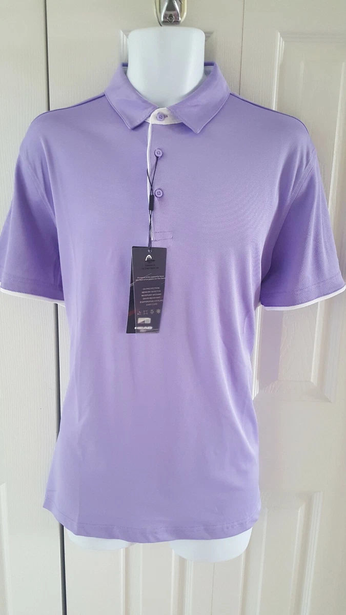 Light purple golf shirt cheap