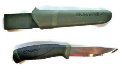 Morakniv Knife Companion MG Carbon Steel Blade Hunting w/Sheath Sweden