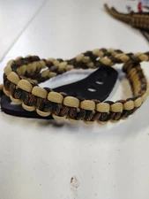 Archery woodland Camo And Bone bling sling bow wrist strap free ship