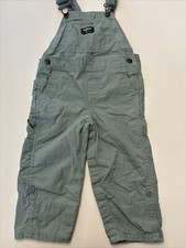 oshkosh overalls 24 months Light Green