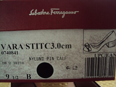 マ*リ様 Salvatore Ferragamo VARA STITC NWB - SALVATORE FERRAGAMO VARA STITCH PINK CALF LEATHER | eBay