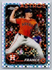 J.P. France-2024 Topps Chrome Update X-Fractor #USC71 Astros