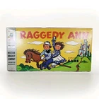 Vintage Raggedy Ann Board Game Milton Bradley 1954 Complete