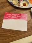 aceo art card Lifeline  ALTkeyart made by Lilli DePeppo gouache dragon pink sky  — photo 4