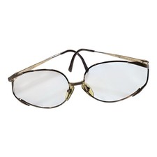 Vintage Christian Dior Eyeglass Frames 2387 Made in Austria Gold Tortoise 58 16