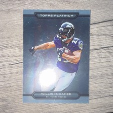 Topps 2010 Platinum Willis McGahee #154 Baltimore Ravens NFL Football Card