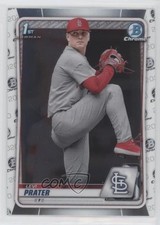 2020 Bowman Draft Chrome Levi Prater #BD-125 0o6v