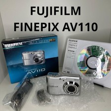 Fujifilm FinePix AV110 Silver Compact Digital Camera Great Condition