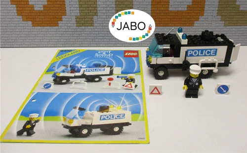 (J13) Lego 6450 Mobile Police Truck Light & Sound BA Police