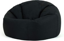 Bean Bag Bazaar Kingston Gaming Beanbag Indoor Outdoor Use Filling Black #0241