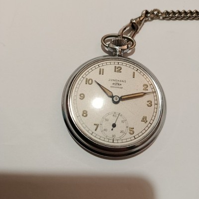 Taschenuhr Junghans Astra (Vintage, läuft)