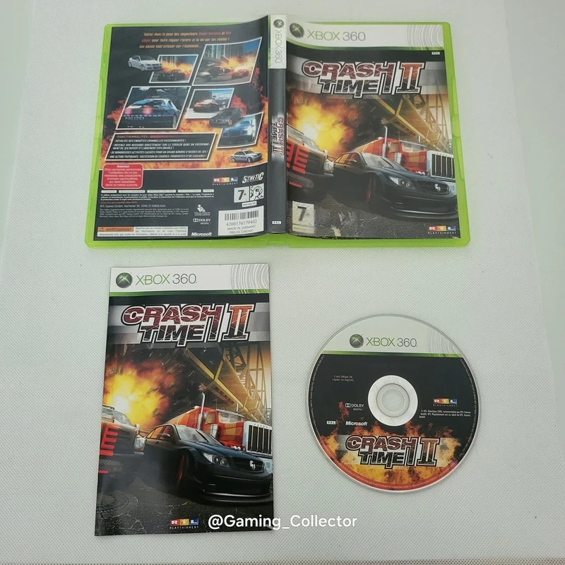Crash Time II (2) : Jeu complet pour Xbox 360 en VF