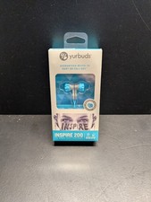 Yurbuds Inspire 200 Sport Earphones Sweat Proof TwistLock Quik Clik New Sealed