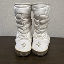 Columbia Minx Slip II Omni-Heat Cold Weather Winter Snow Boots Ivory Tan 6.5
