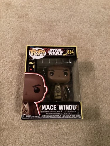 FUNKO POP! MACE WINDU #834~ MINT~ STAR WARS SERIES ~