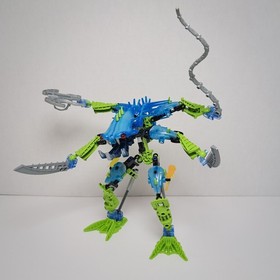 LEGO Bionicle NOCTURN 8935 Barraki 2007 Mahri Nui Loose Complete Box and Manual