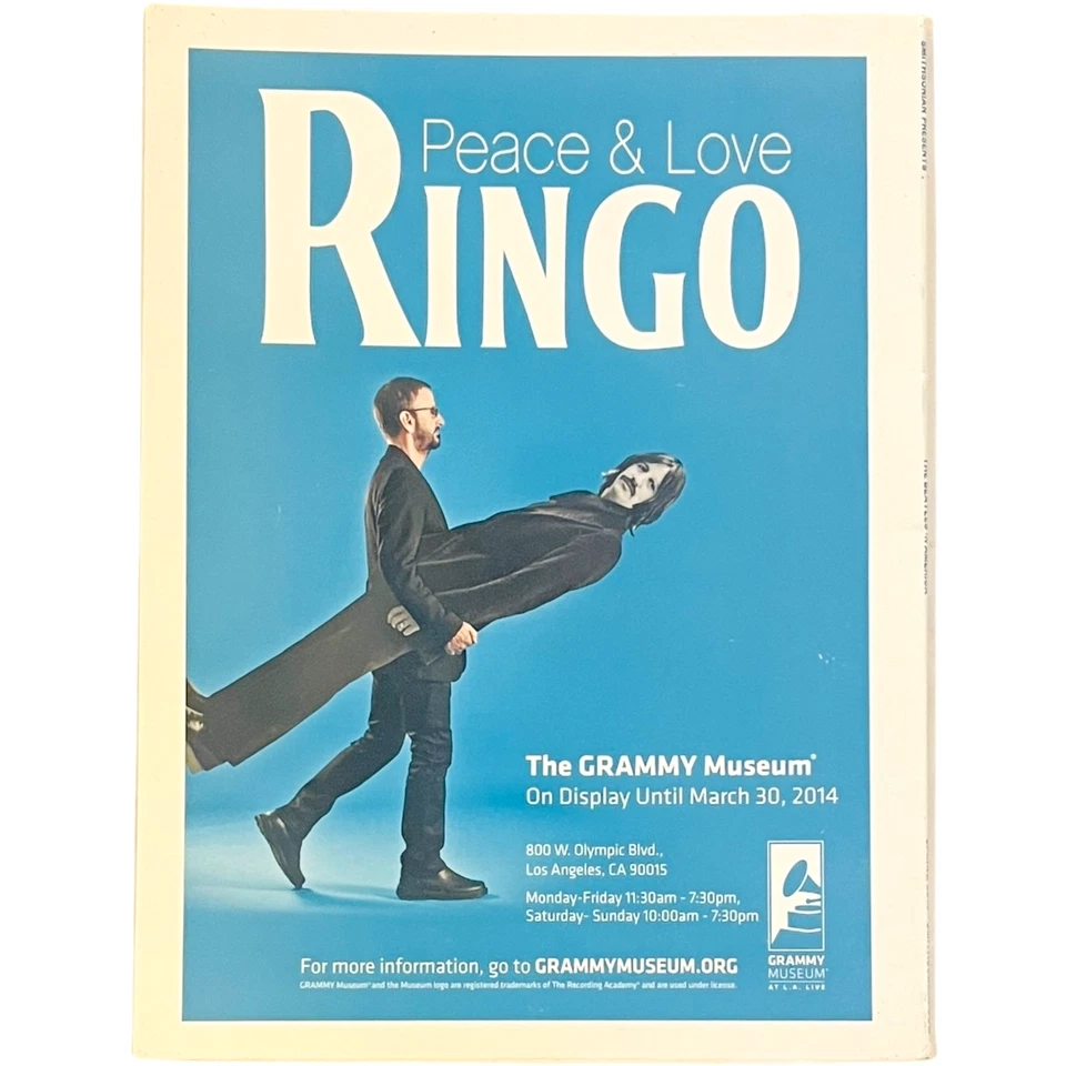 The Beatles in America Special 50th Anniversary Issue Magazine Smithsonian 2014 - Image 2 of 4