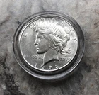 1923-S  SILVER PEACE DOLLAR IN CHOICE AU CONDITION!!