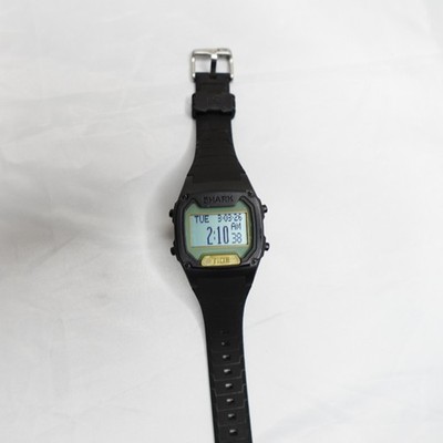 Freestyle Shark Tide Digital Surf Watch Black Rubber Strap Tide Graph 100m