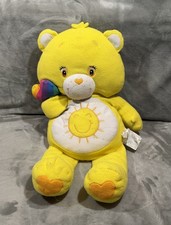 30  Funshine Care Bear Plush   Rainbow Heart Collector  s Edition Yellow