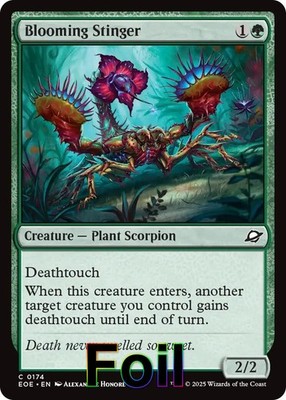 Blooming Stinger- (NM)-*Foil*-EN-[EOE - 174]