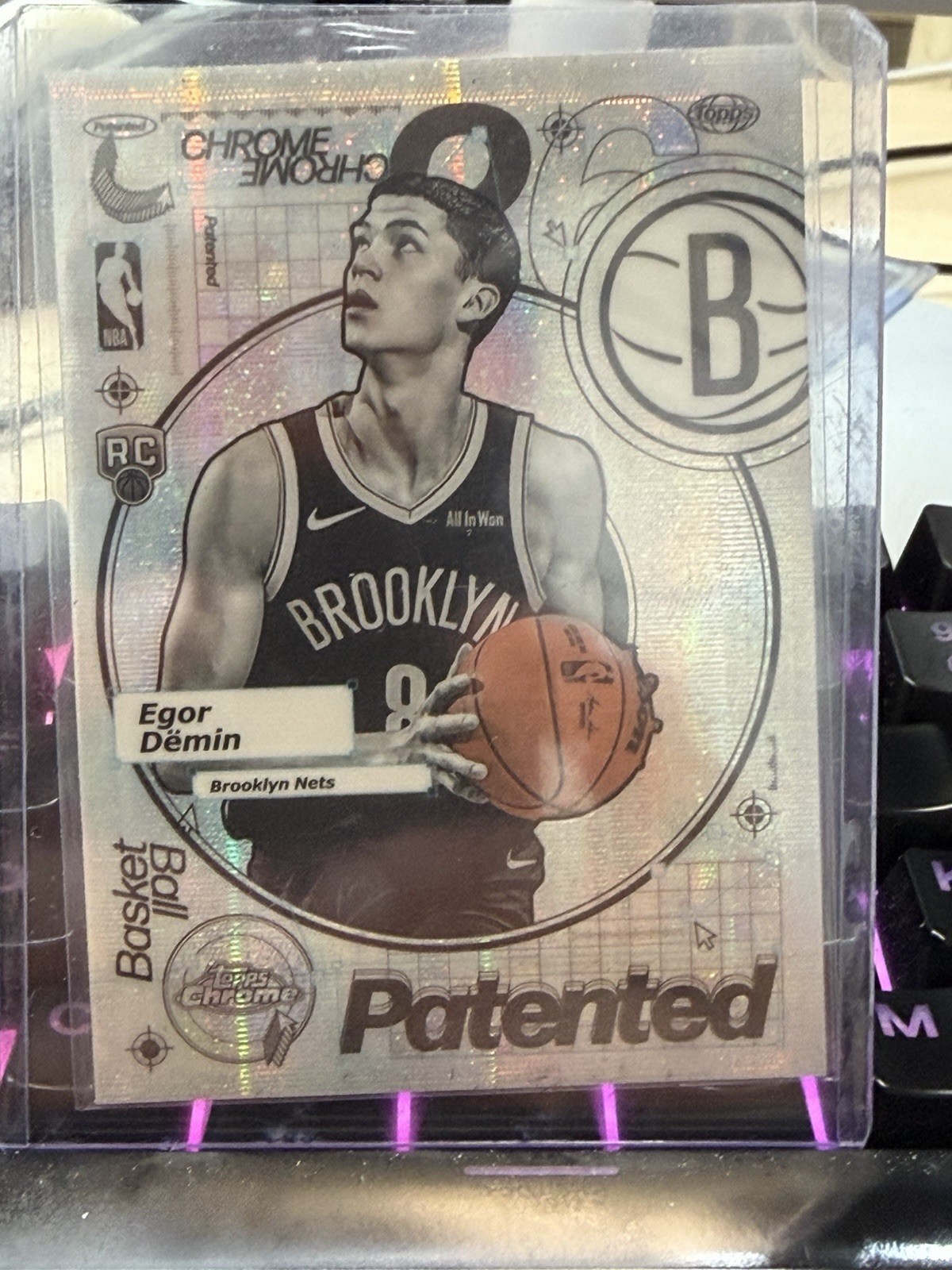 2025-26 Topps Chrome Egor Demin Patented Case Hit SSP