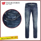 Jack & Jones jeans men's plus size stretch trousers over. Big and tall.